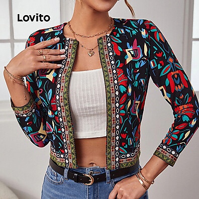 Jaqueta Tribal Lovito: Estilo Casual e Moderno