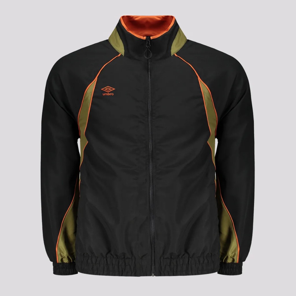 Jaqueta Umbro FC Preta: Estilo e Conforto!
