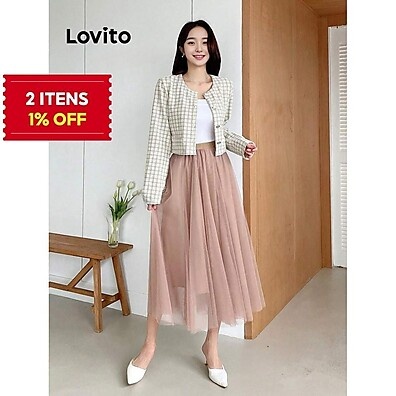 Jaqueta Xadrez Lovito: Elegância e Estilo