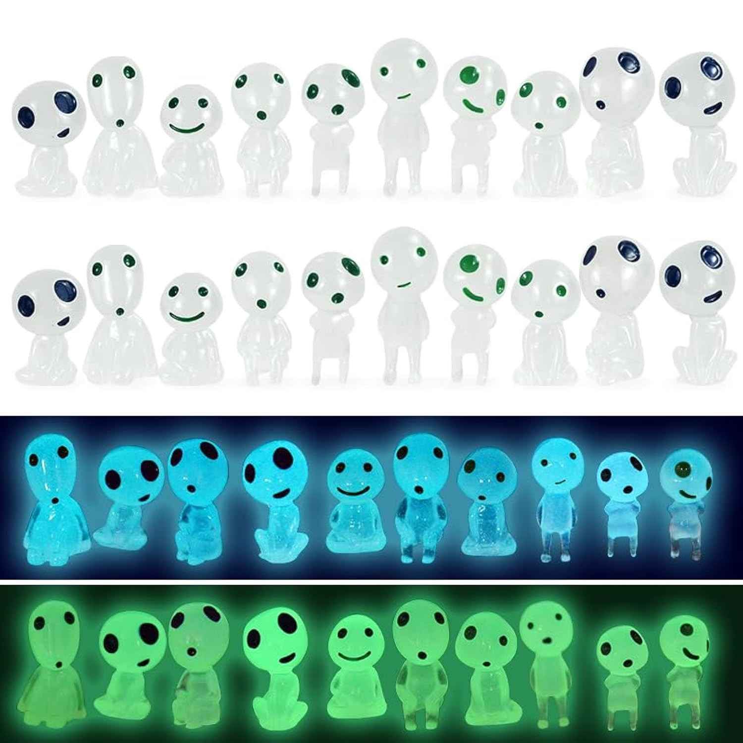 Árvore Luminosa Elfos - Decoração Mágica para Jardim e Vasos com Brilho Noturno