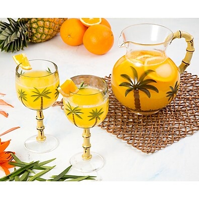 Jarra Wolff Palm Tree: Beleza Tropical para sua Mesa