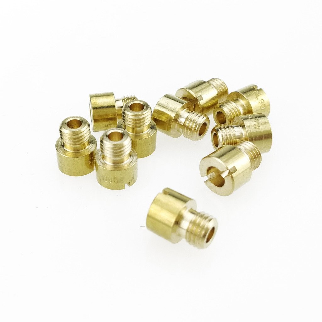 Kit 10 Jatos Principais Mikuni VM11/22 para Carburador Jog 50cc 72cc - Performance Otimizada