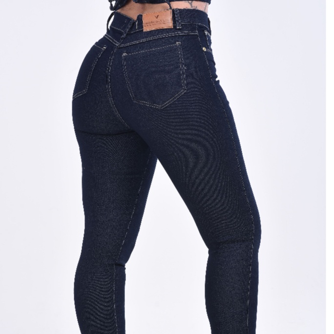Jeans Cintura Alta com Lycra: Seu Novo Look!