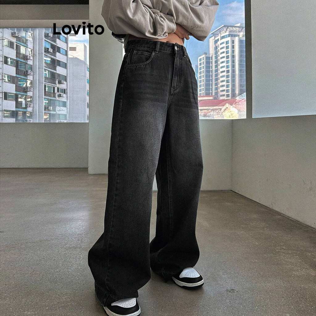Jeans Feminino Lavado Lovito: Estilo e Conforto
