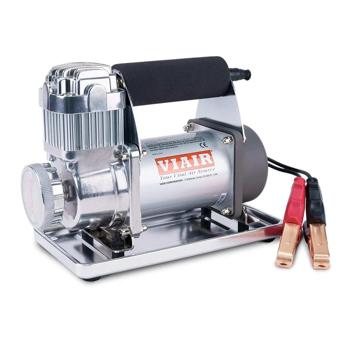 Compressor de Ar Portátil VIAIR 300P 12V: Inflador 2.3 CFM para Pneus de Caminhão, Jeep e SUV