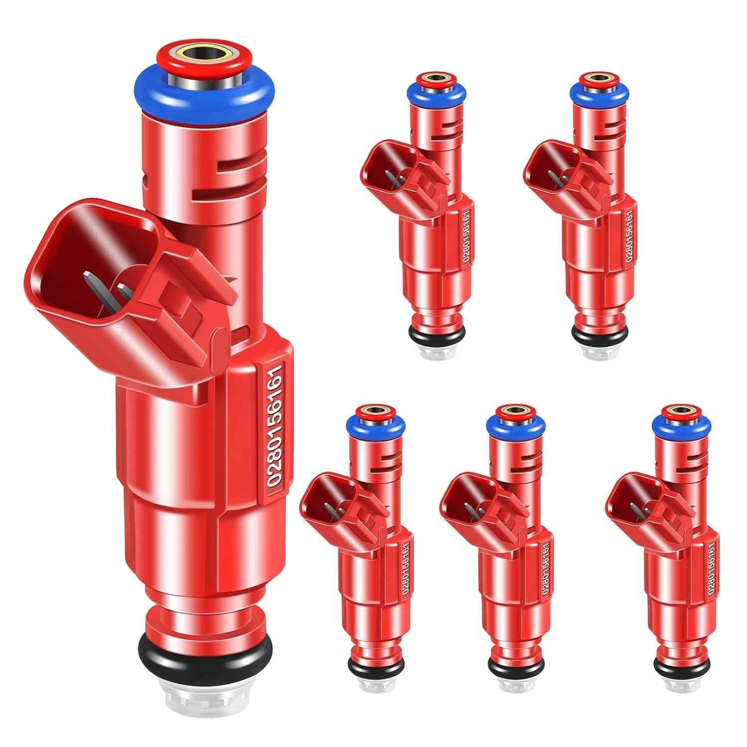 Kit 6 Injetores de Combustível 0280156161: Performance e Economia para Jeep, Dodge e Ford