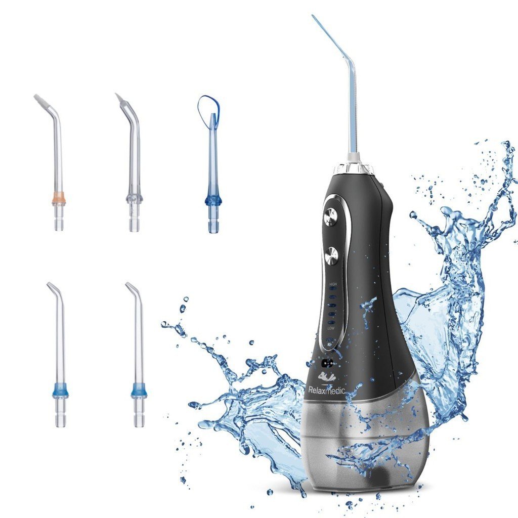 Jet Clean Relaxmedic: Irrigador Oral USB para Saúde Bucal