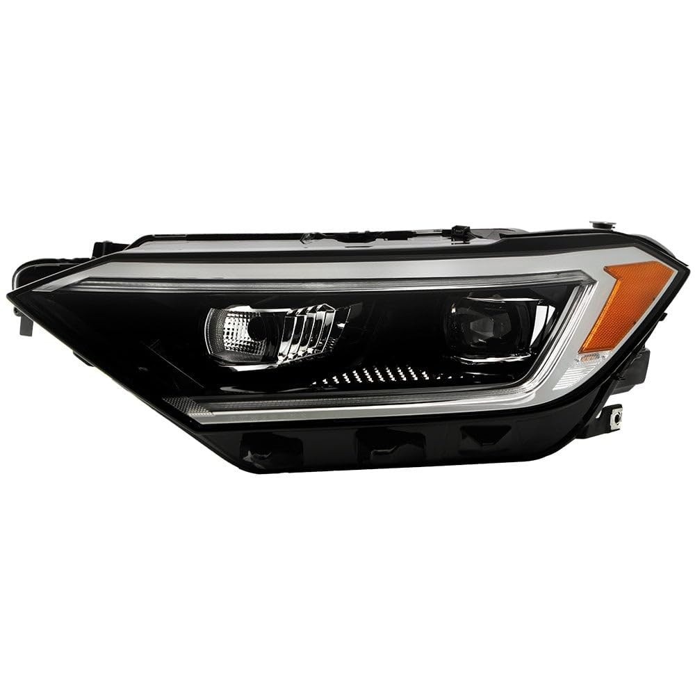 Farol Projetor LED VW Jetta SEL 2019-2022 - Design Moderno e Iluminação Superior (Esquerdo)
