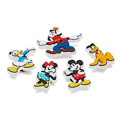 Jibbitz™ Disney: 5 Charms Mickey e Amigos!