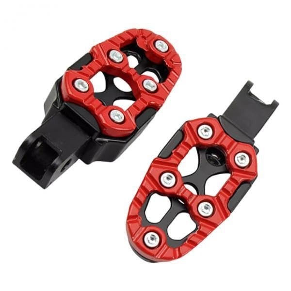 Apoios de Pé para Moto JicSuXi: Conforto, Segurança e Estilo em Vermelho