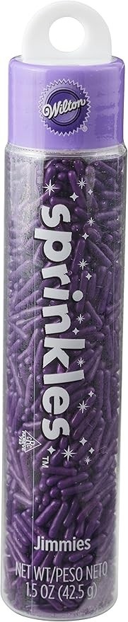Wilton 710-9966 Hanging Skinny Purple Jimmies