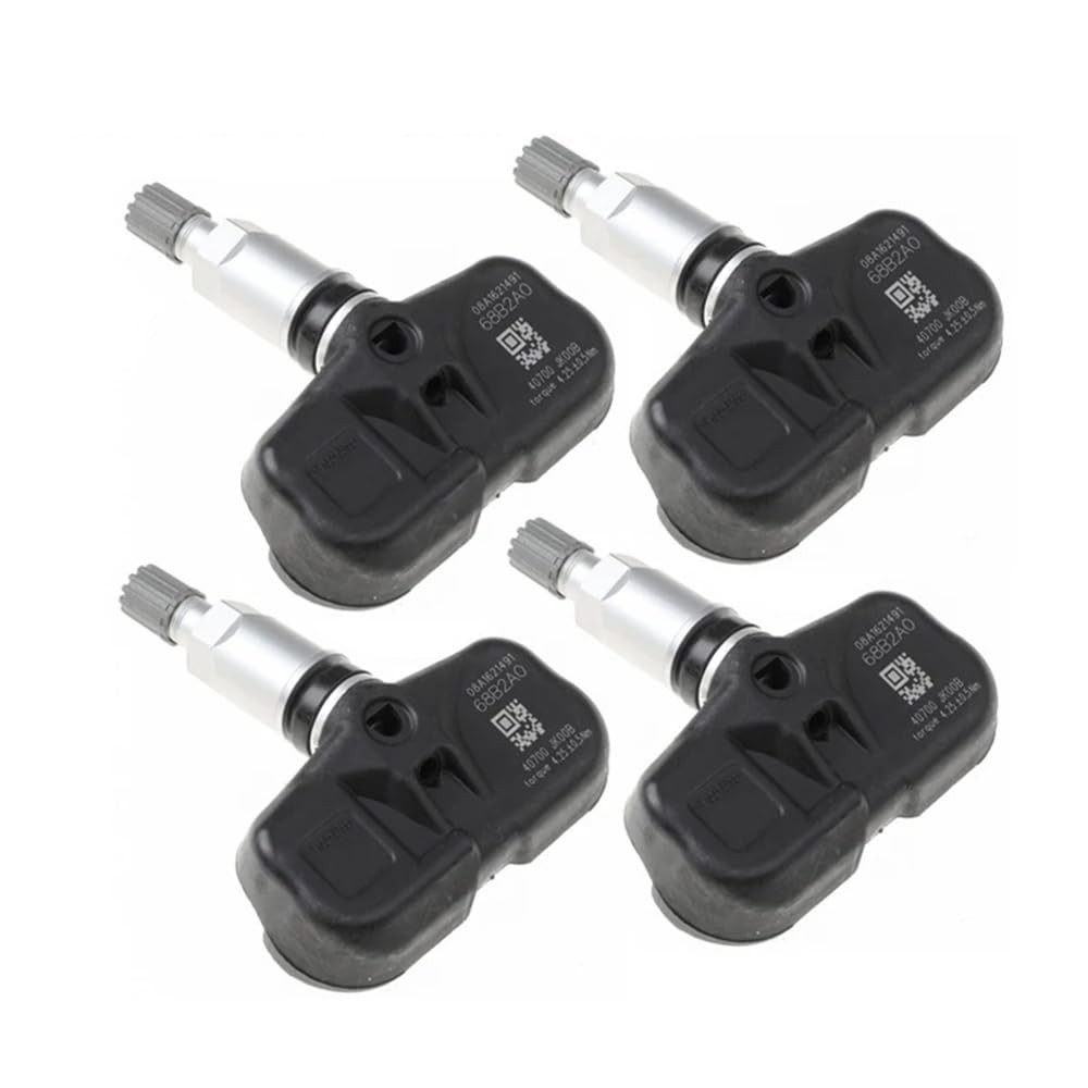 Sensor TPMS 4 Peças 40700-JK00B para Toyota Sequoia e Infiniti (EX35, FX35, FX50, G35, G37) - Monitoramento de Pressão de Pneu