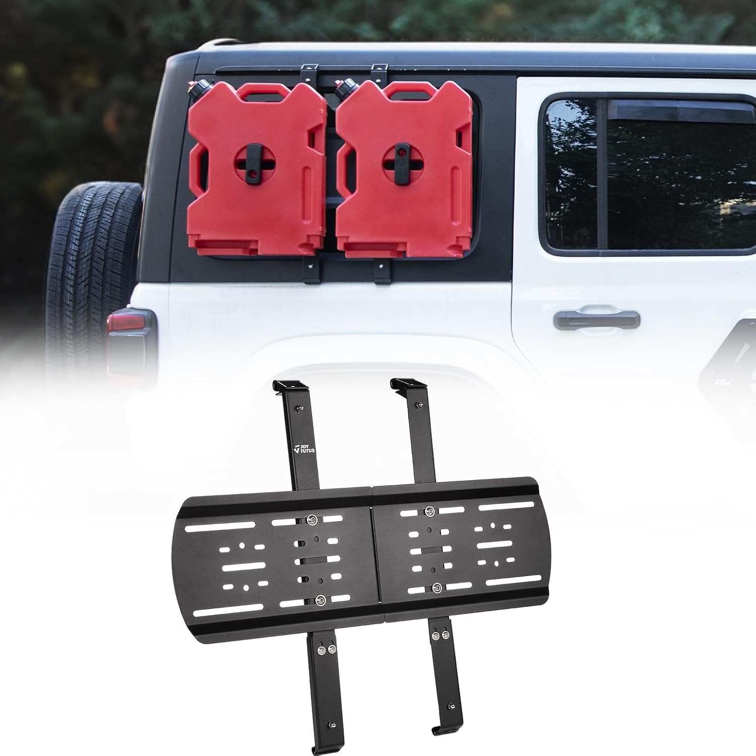 JOYTUTUS Kit Painel Molle Traseiro para Wrangler JL 2018-2024: Organize e Maximize seu Espaço!