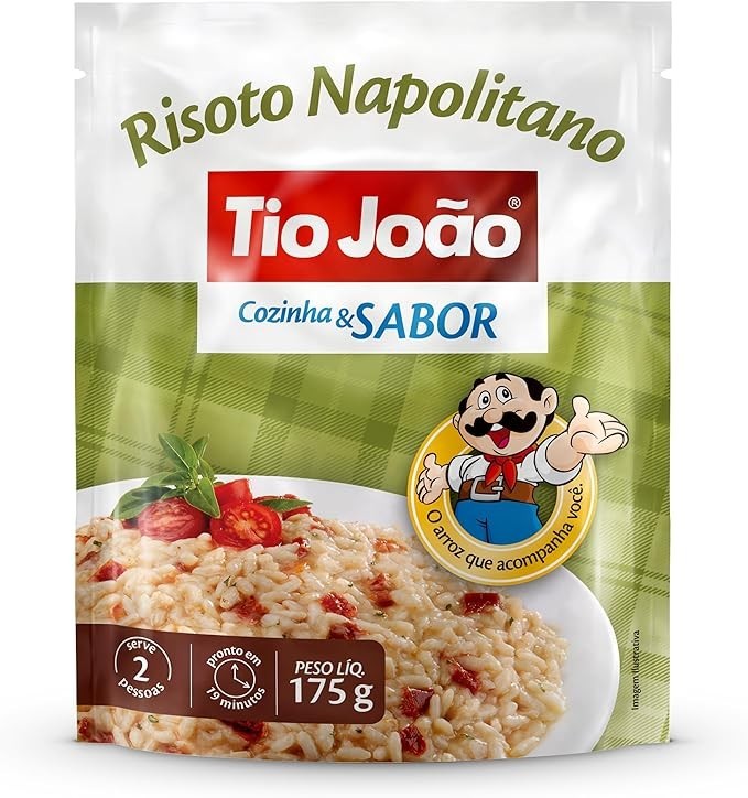 Tio João Cozinha & Sabor Risoto Napolitano - 175g