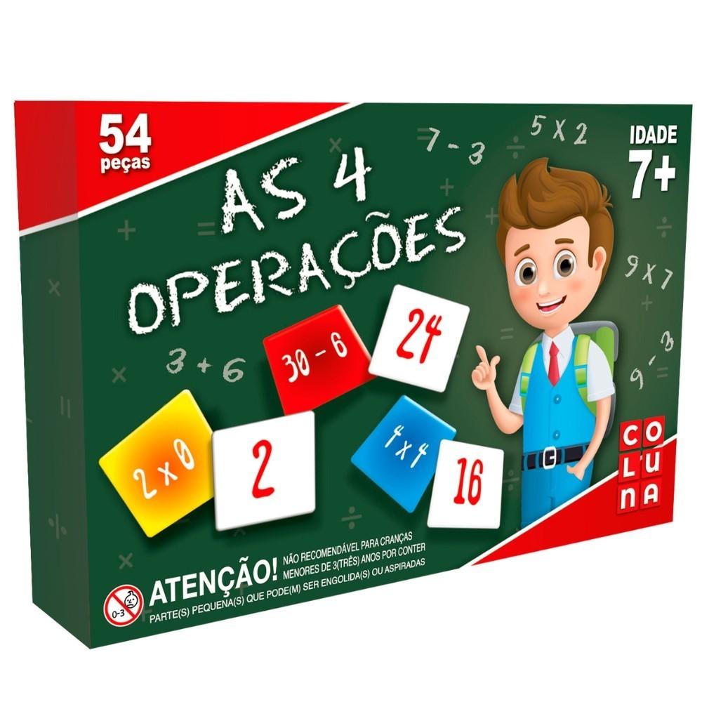 Jogo 4 Operações: Aprenda Matemática Brincando!
