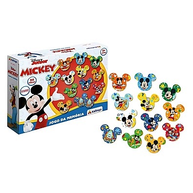 Jogo da Memória Mickey: Diversão e Aprendizado!