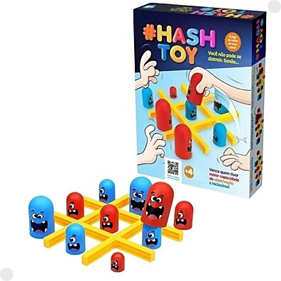 Jogo da Velha Infantil Hash Toy – Diversão e Estratégia!