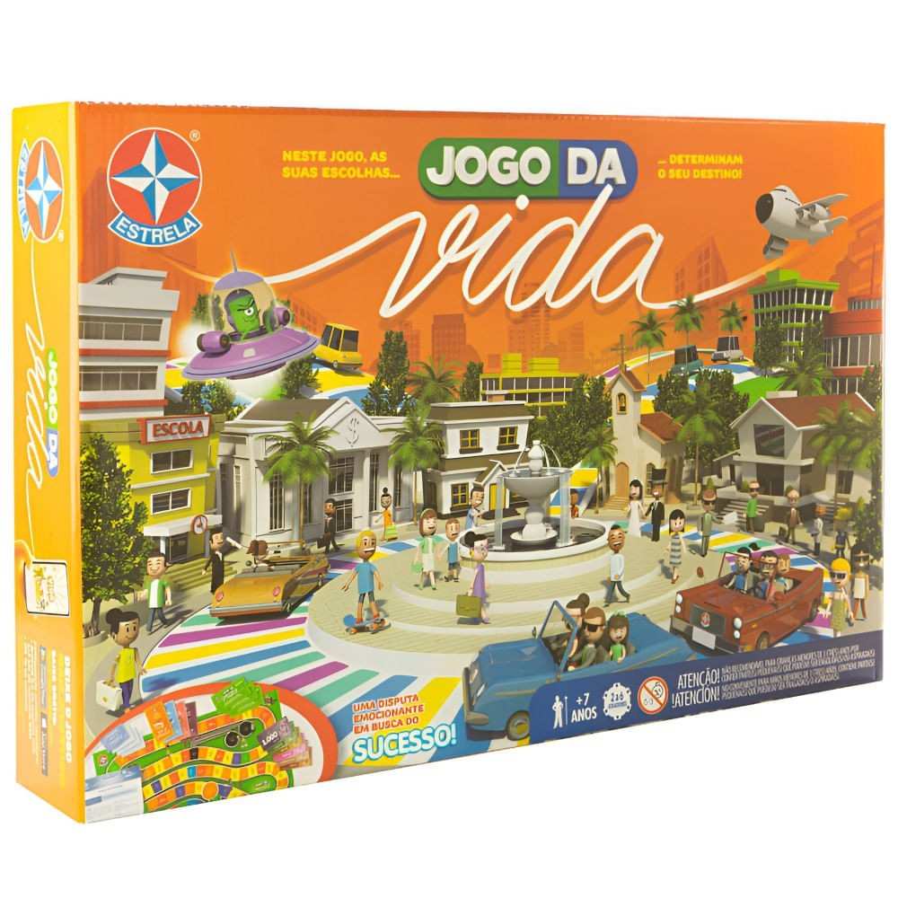 Jogo da Vida Estrela: Simule o Sucesso!