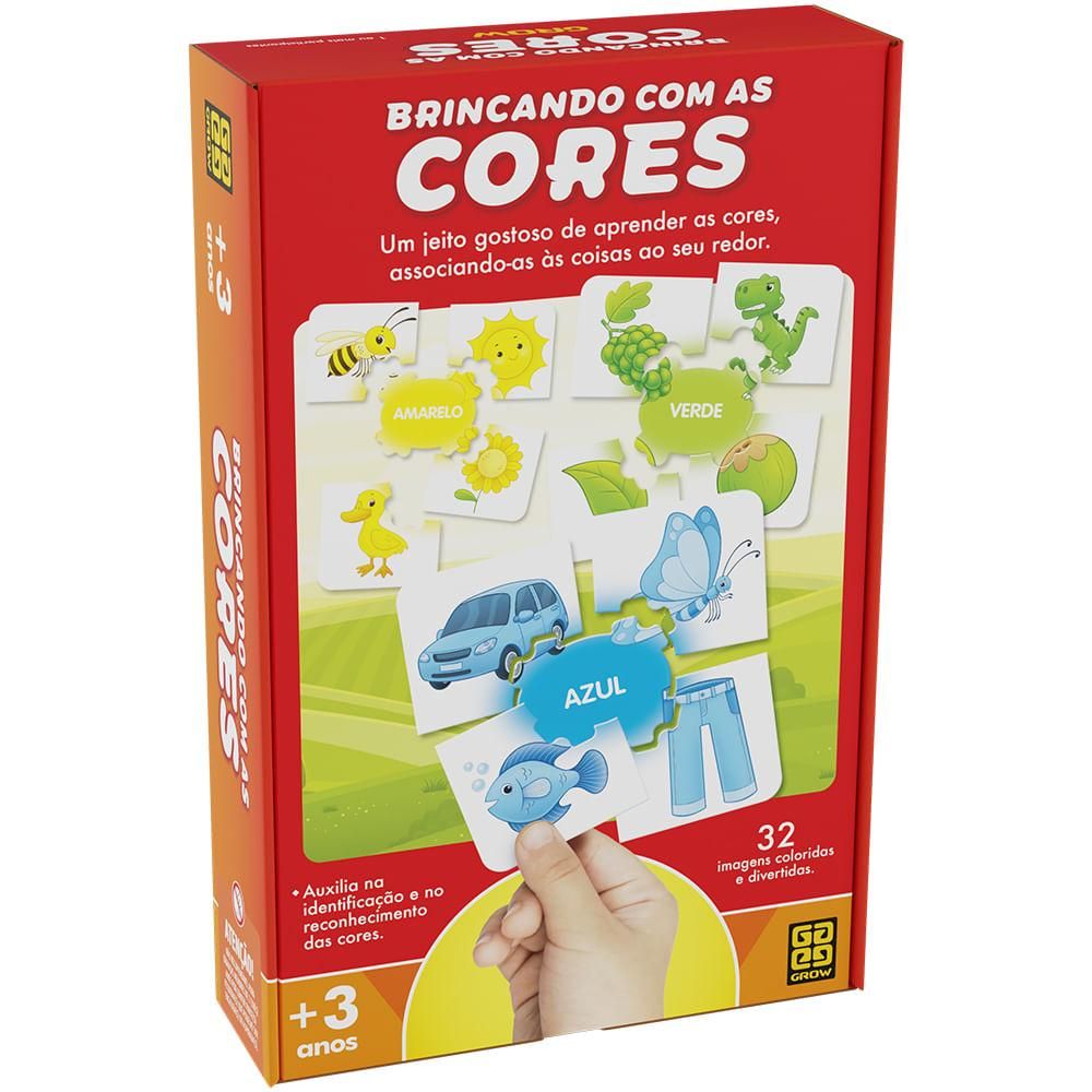 Jogo das Cores: Aprender Brincando!