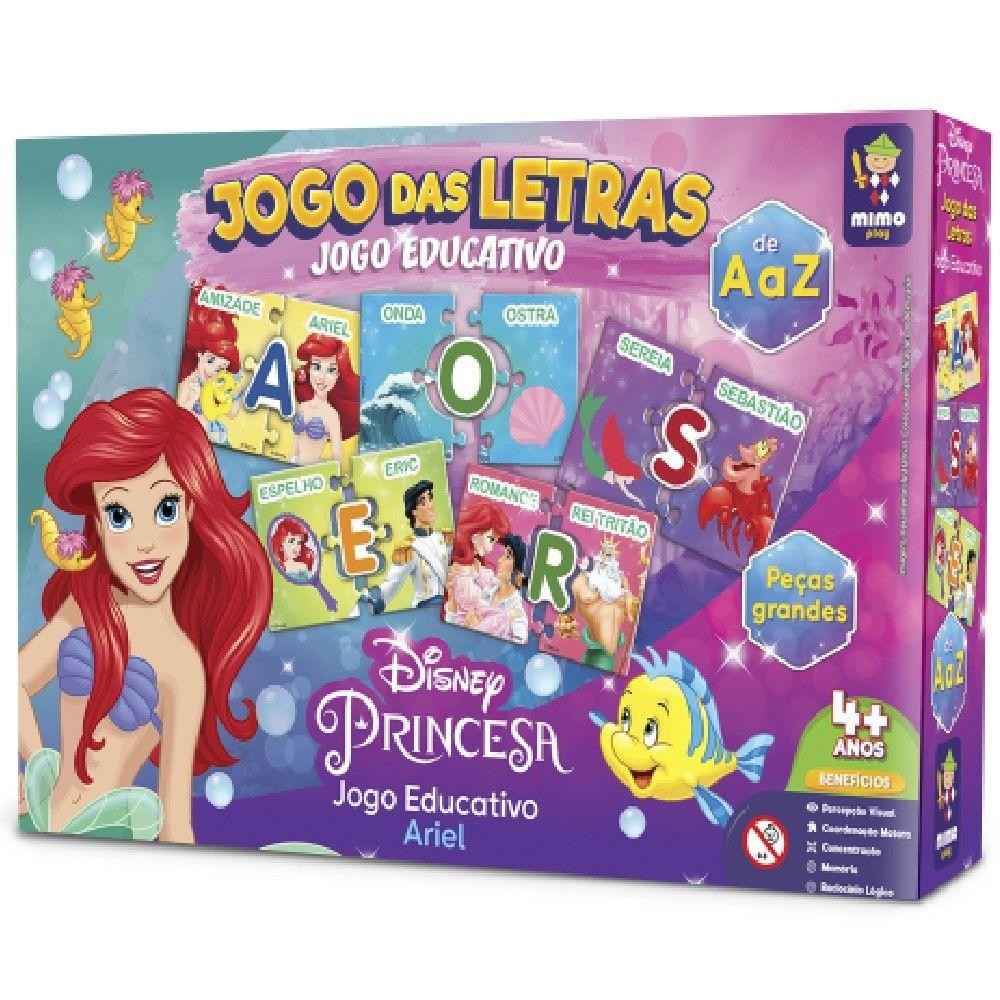 Jogo das Letras Ariel: Aprender Brincando!