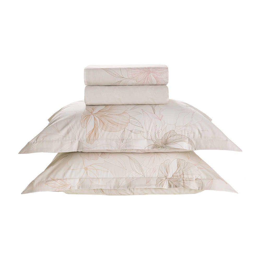 Jogo de Cama Casal: Conforto 180 Fios Nadine Karsten