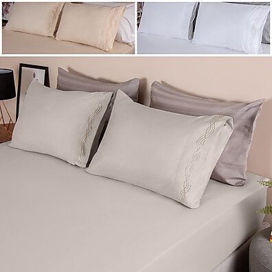 Jogo de Cama Queen Bordado: Conforto e Elegância