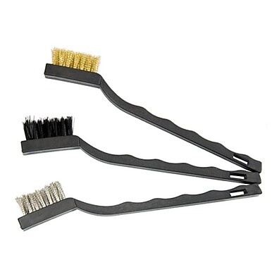 Jogo de Escovas de Aço Manual MTX: 3 Peças para Limpeza Profissional
