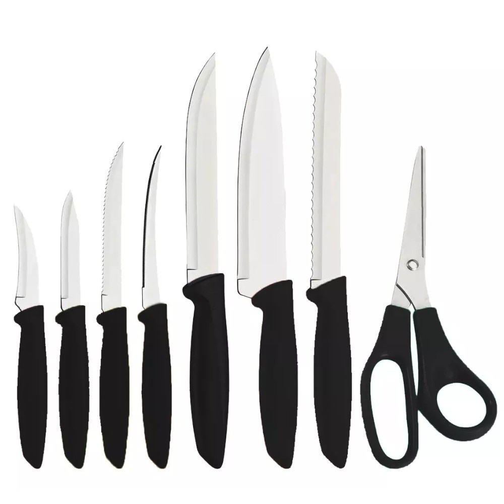 Jogo de Facas Palisad: 8 Peças para Sua Cozinha!