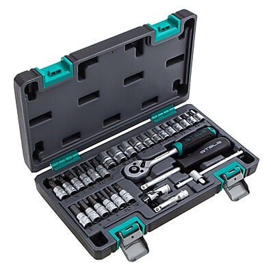 Jogo de Soquetes e Bits 1/4" Stels 29 Peças: Complete seu Kit de Ferramentas