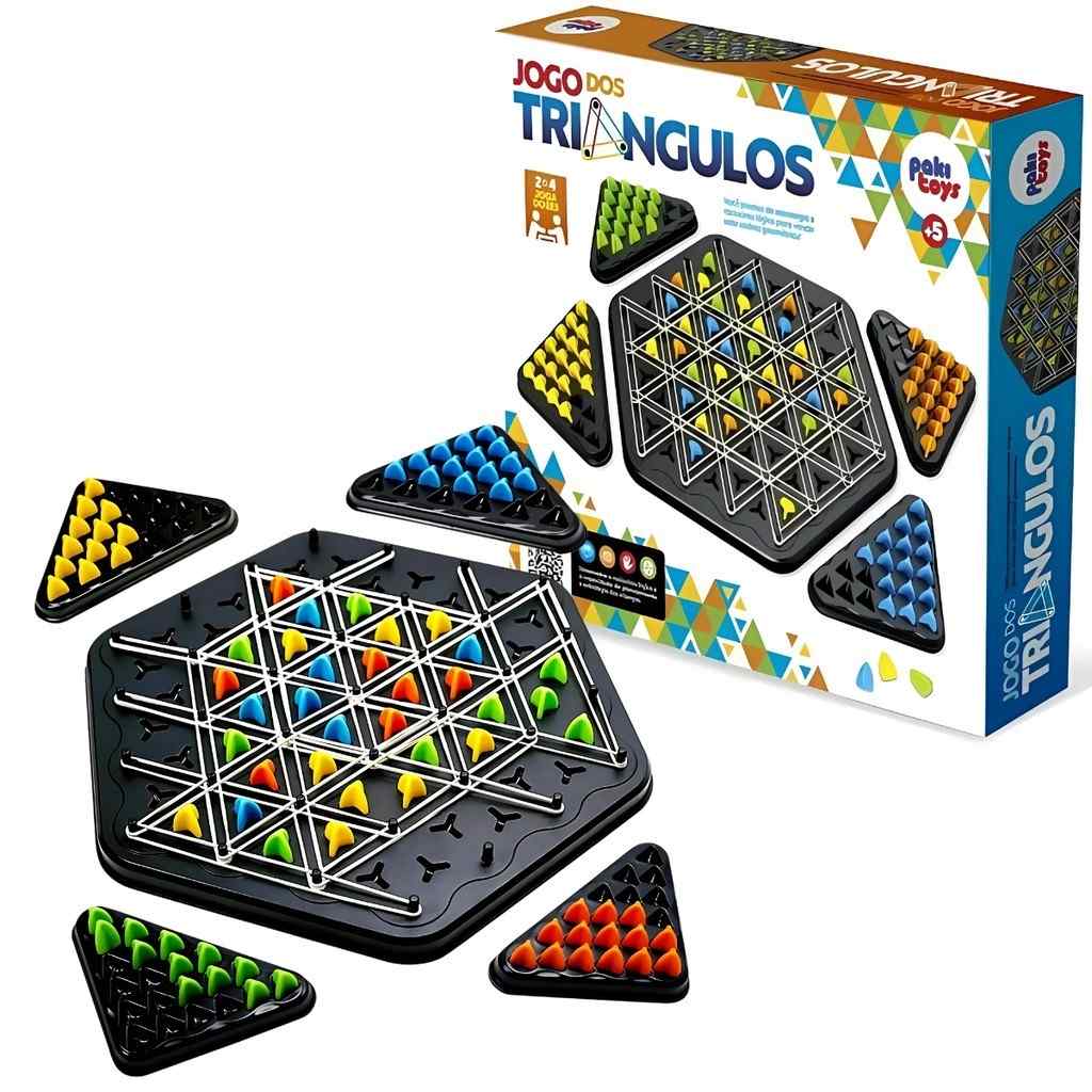 Jogo dos Triângulos: Desafie a Lógica!