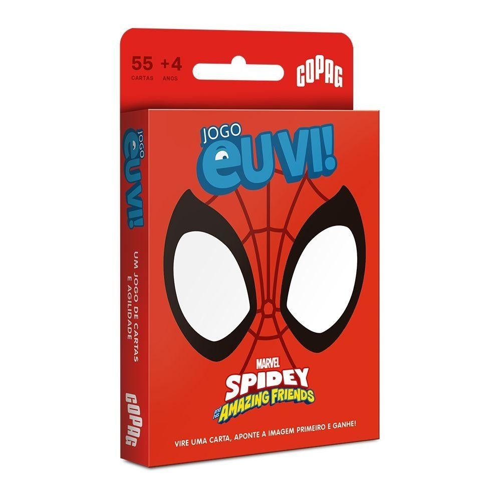 Jogo Eu Vi! Spidey: Diversão e Raciocínio!
