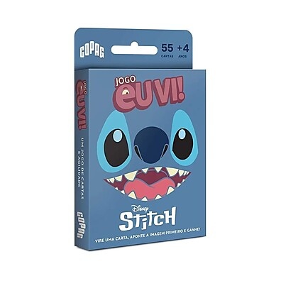 Jogo Eu Vi! Stitch Copag – Diversão Rápida e Inteligente!
