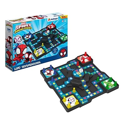 Jogo Ludo 3D Avengers Spidey – Diversão e Aprendizado para Crianças