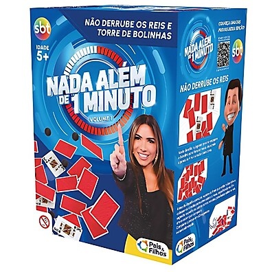 Jogo Nada Além de 1 Minuto: Desafie a Família!