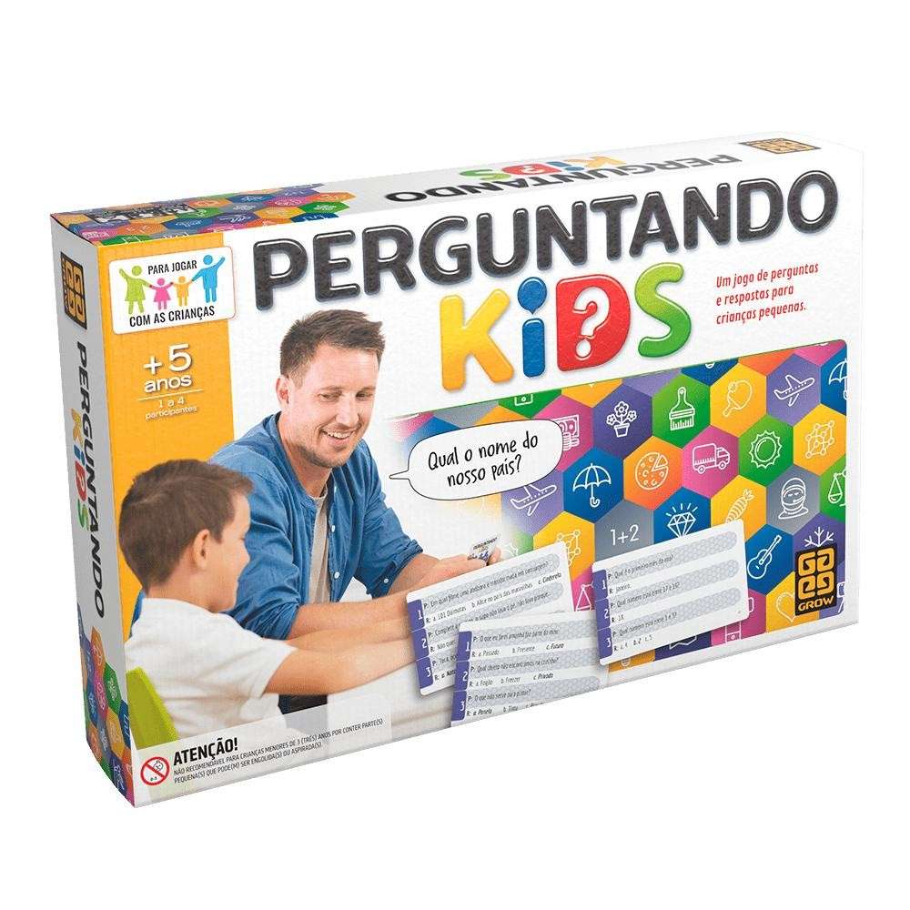 Jogo Perguntando Kids: Aprenda Brincando!