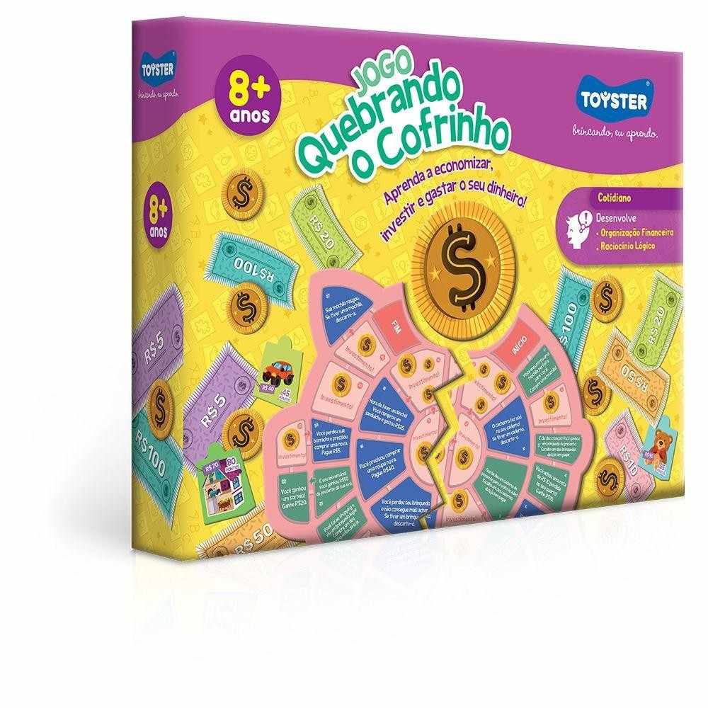 Jogo Quebrando o Cofrinho Toyster: Aprenda Finanças de Forma Divertida