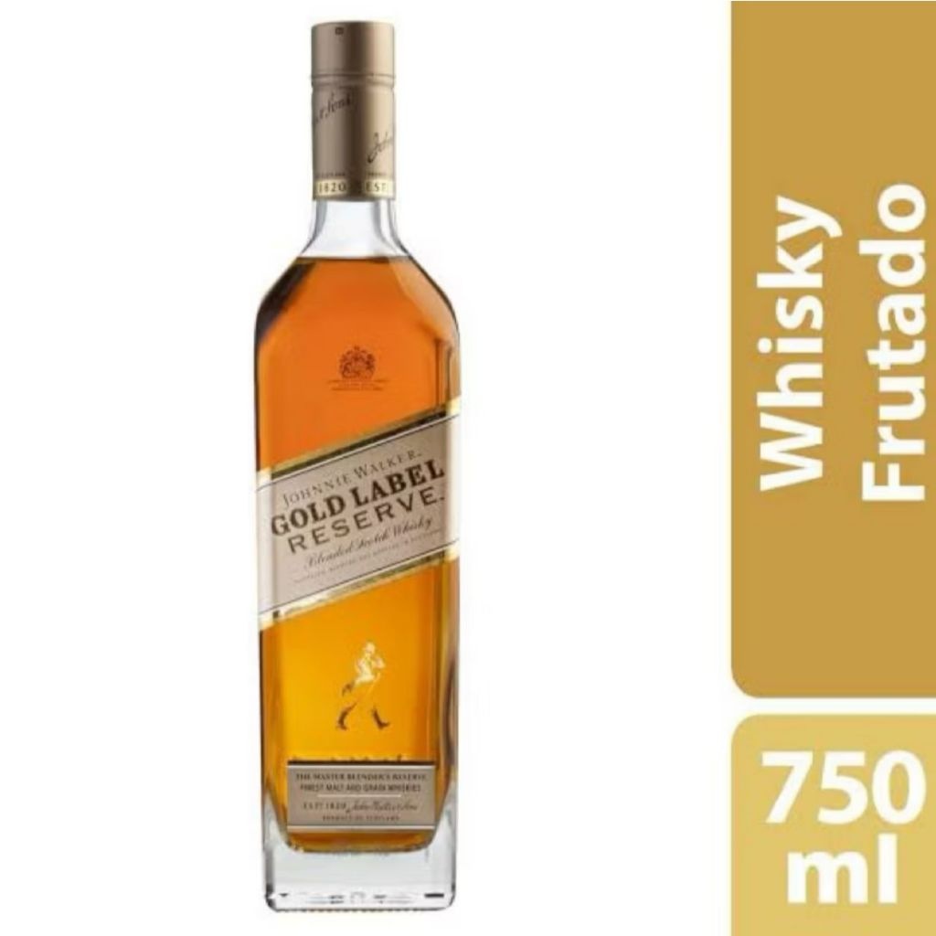 Johnnie Walker Gold Label: Celebre com Sabor