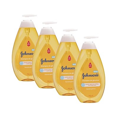 Johnson's Baby Glicerina: 4 Shampoos para Cabelos Delicados