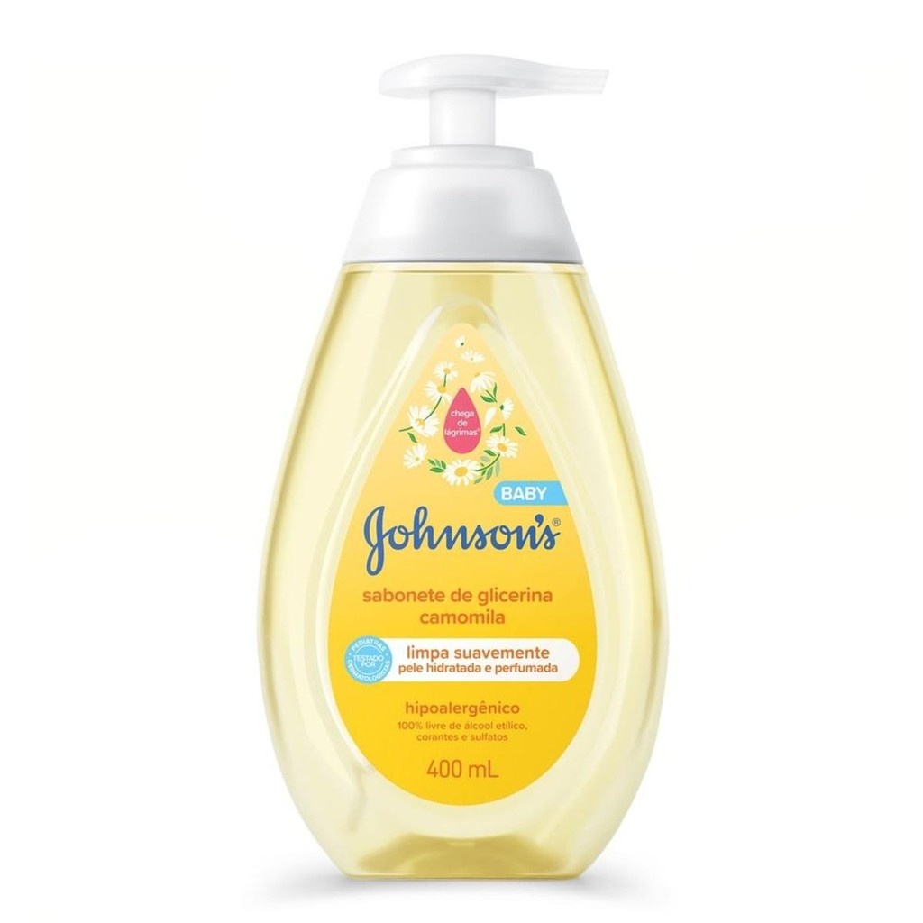Johnson's Baby: Sabonete Líquido Camomila e Glicerina