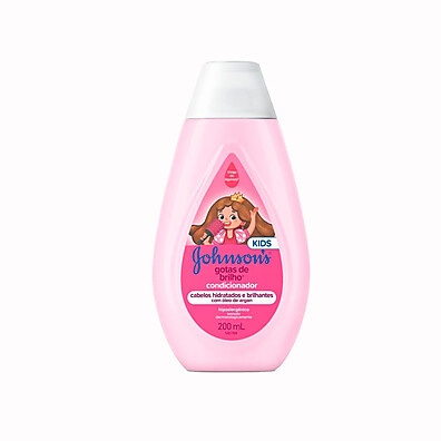 Johnson's Gotas de Brilho: Cabelo Infantil Radiante