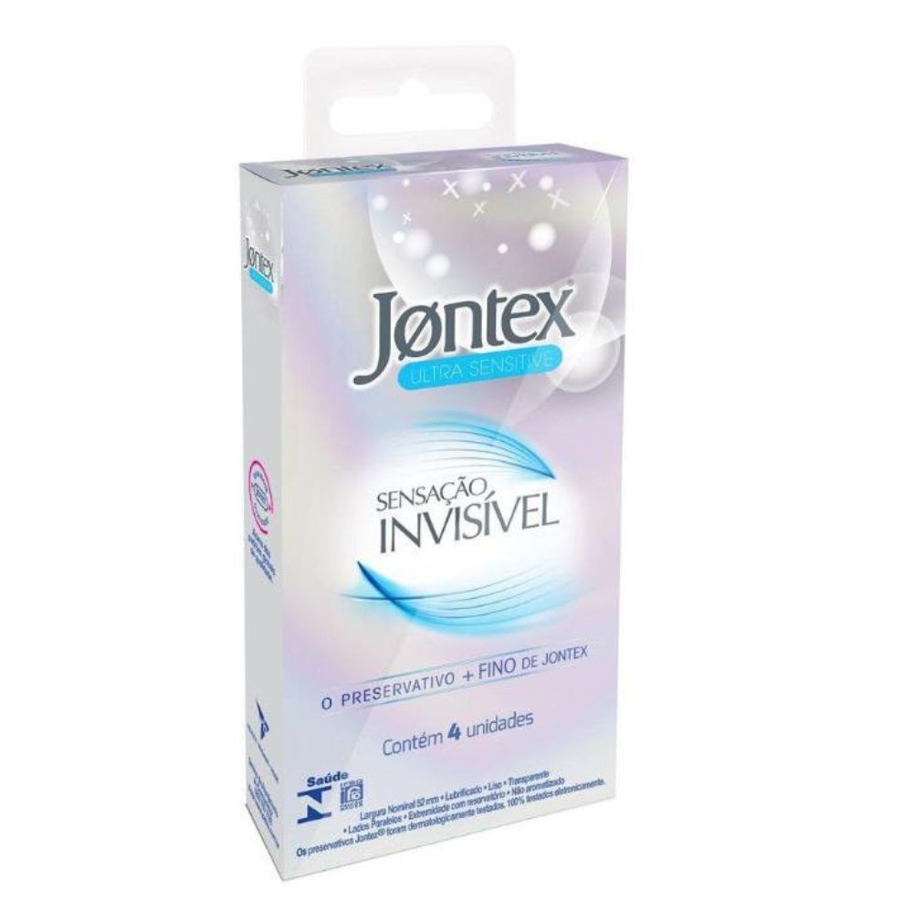 Jontex Sensação Invisível: Prazer Extra Fino