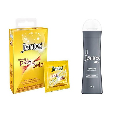 Jontex Sensação Pele: Prazer e Proteção em 1 Kit