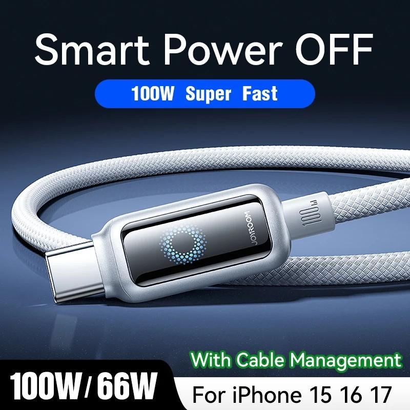 Joyroom 100W USB-C: Carregamento Turbo e Seguro