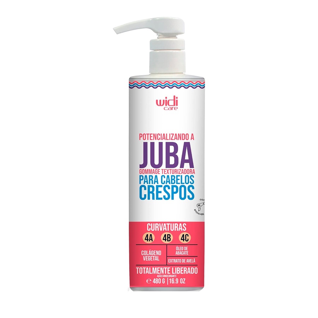 Juba Definida: Gommage Texturizador Widi Care 480g