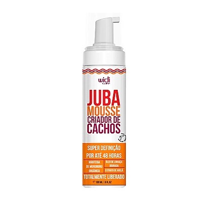 Juba Mousse Criador de Cachos – Cachos Definidos e Sem Frizz