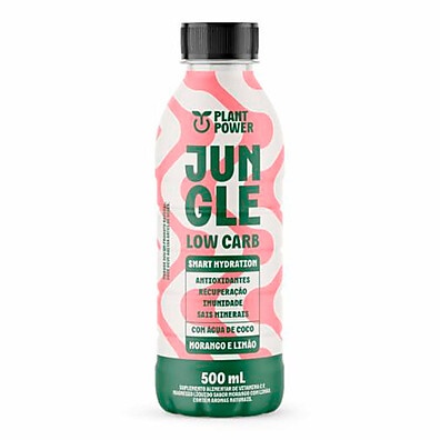 Jungle Low Carb: Energia Plant Power Sabor Morango & Limão
