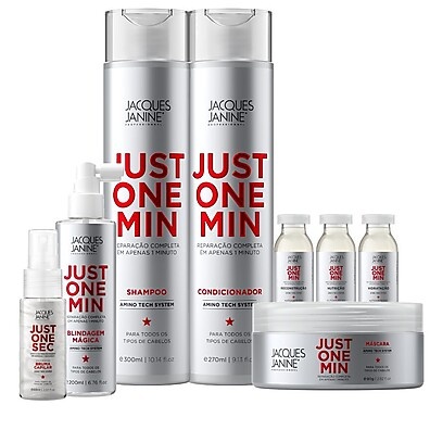 Just One Min: Cabelos Lisos em 1 Minuto!