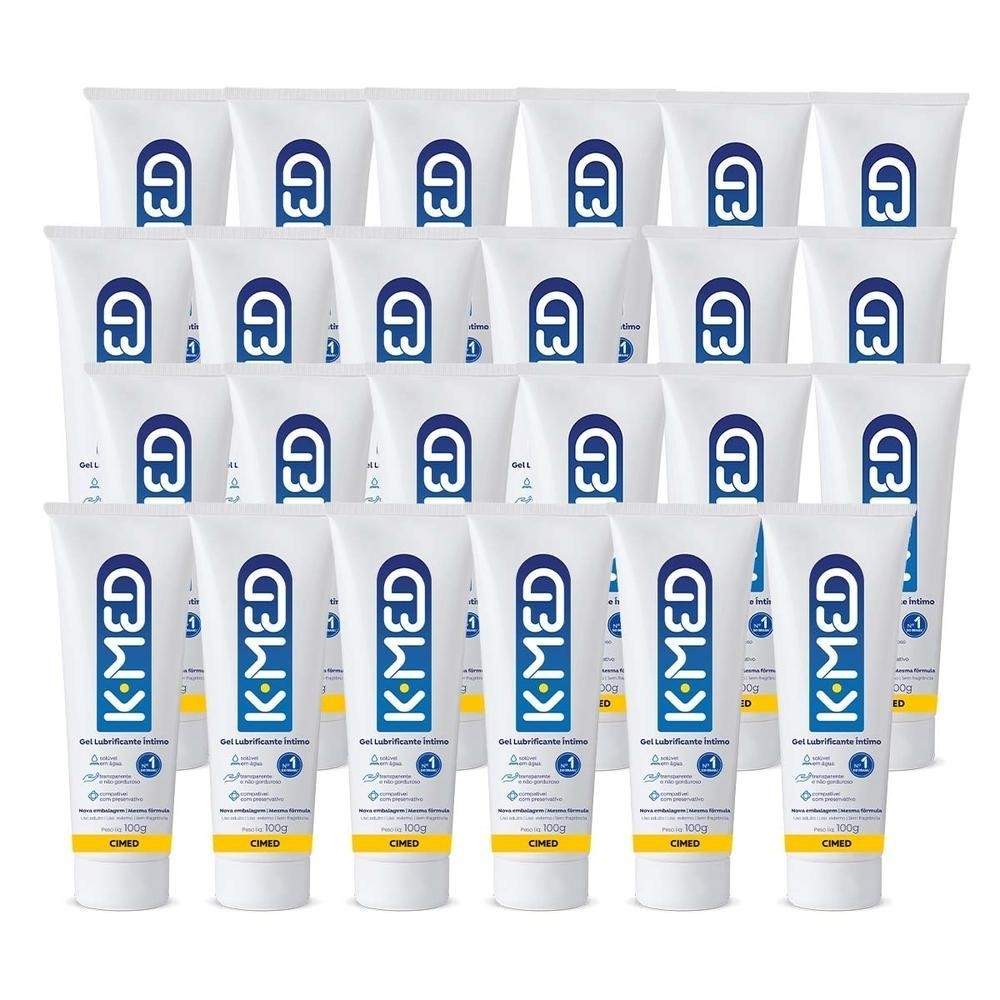 K-med 100g: Gel Lubrificante Íntimo – 24 Unidades
