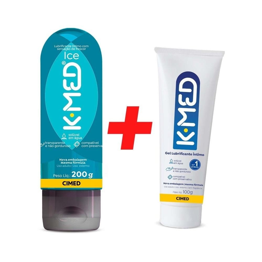 K-med: Lubrificante Íntimo Refrescante (Kit c/2)
