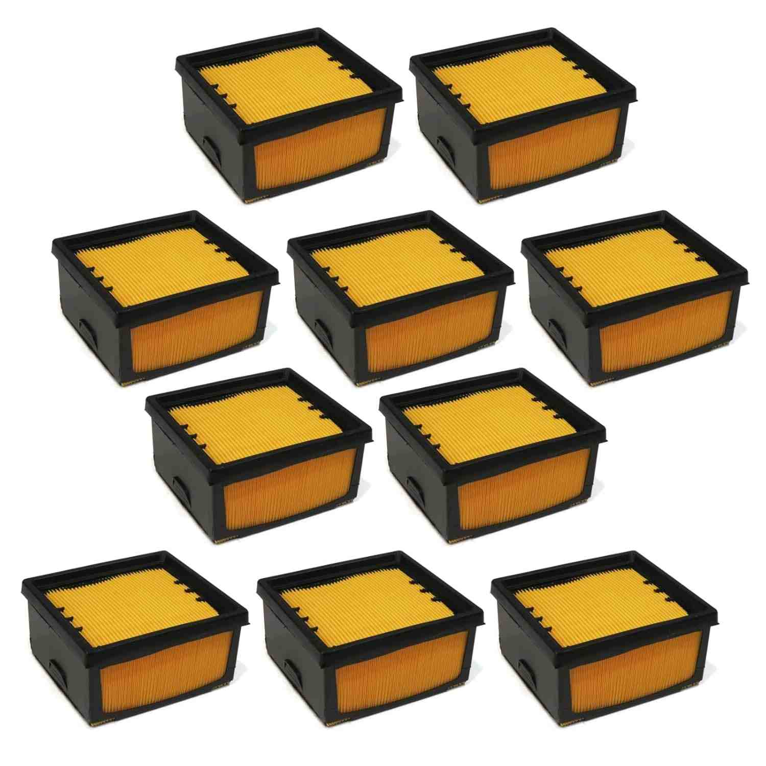 Kit 10 Filtros de Ar Premium para Husqvarna K760 - Substitui 525470602/601